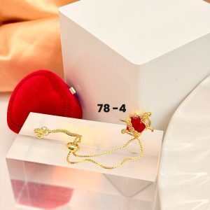 PULSERA N°78 CORAZÓN ROJO