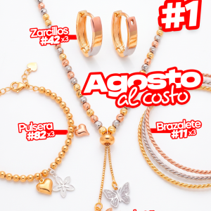 COMBOS BISUTERIA - AGOSTO AL COSTO