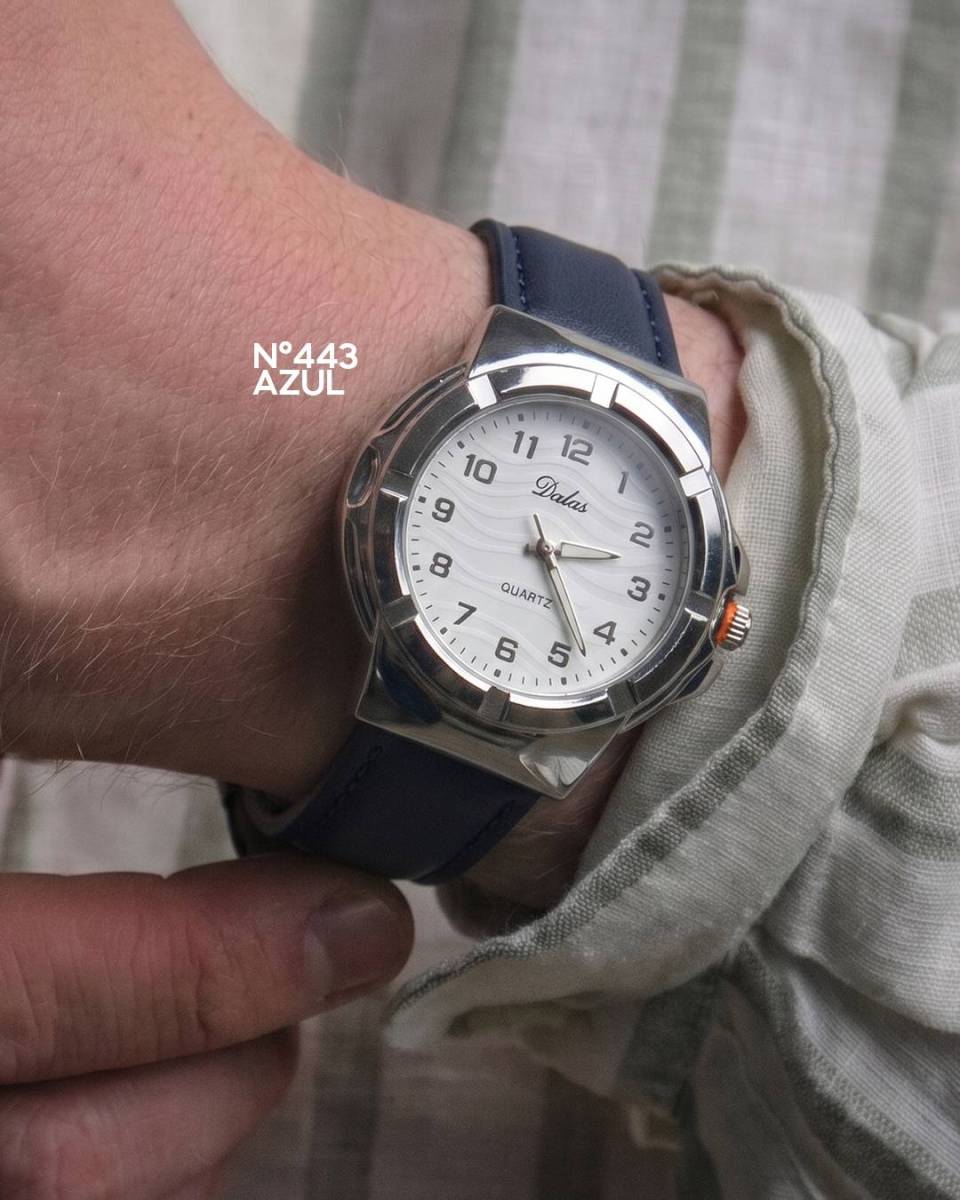 RELOJ N°443 AZUL